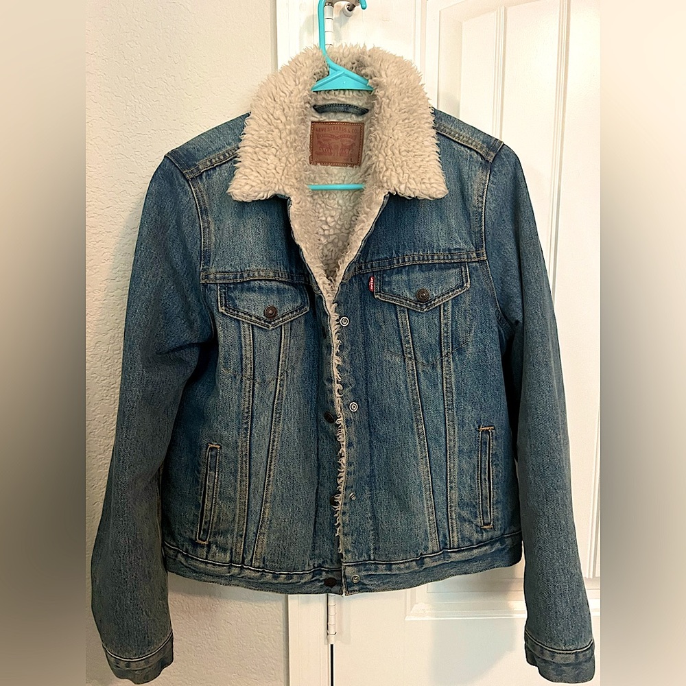 levi's sherpa jacket